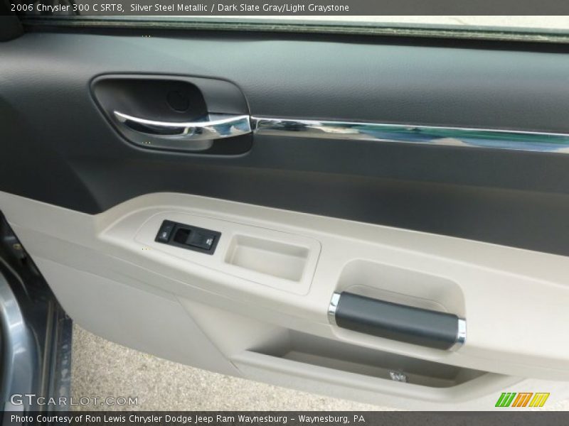 Silver Steel Metallic / Dark Slate Gray/Light Graystone 2006 Chrysler 300 C SRT8