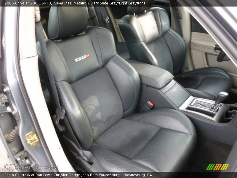 Silver Steel Metallic / Dark Slate Gray/Light Graystone 2006 Chrysler 300 C SRT8