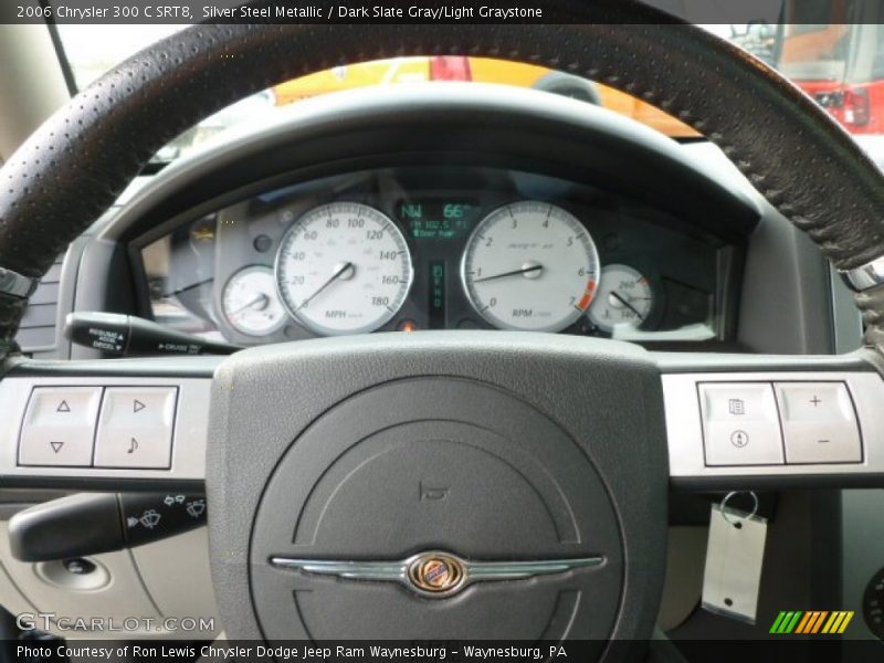 Silver Steel Metallic / Dark Slate Gray/Light Graystone 2006 Chrysler 300 C SRT8