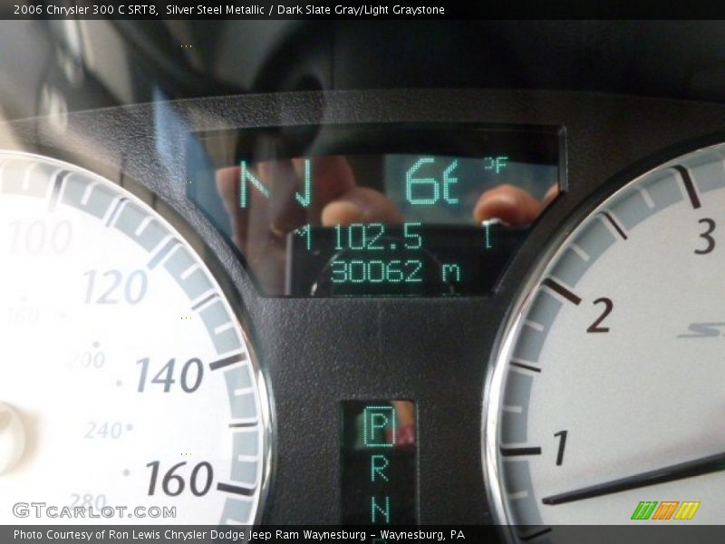 Silver Steel Metallic / Dark Slate Gray/Light Graystone 2006 Chrysler 300 C SRT8