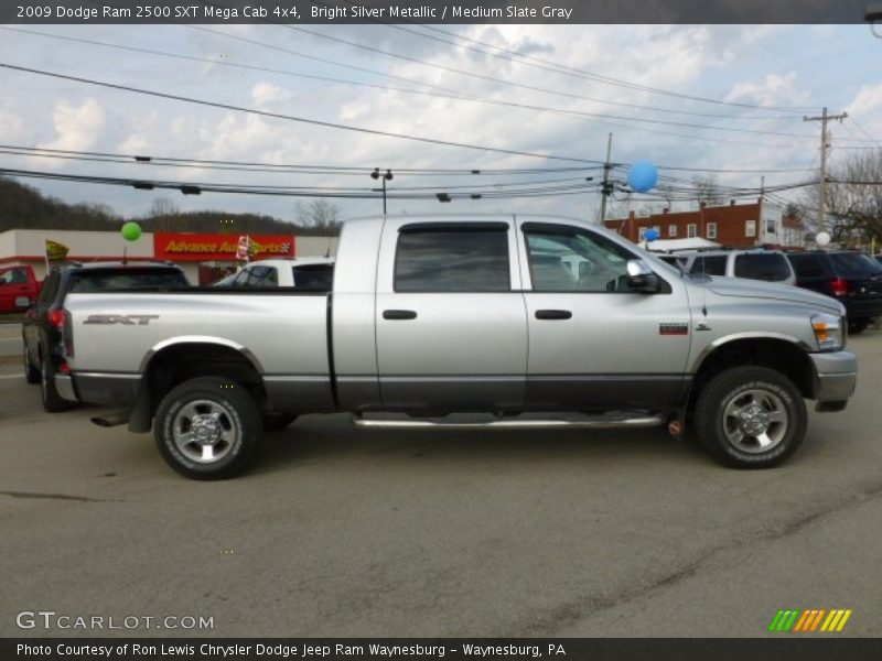  2009 Ram 2500 SXT Mega Cab 4x4 Bright Silver Metallic