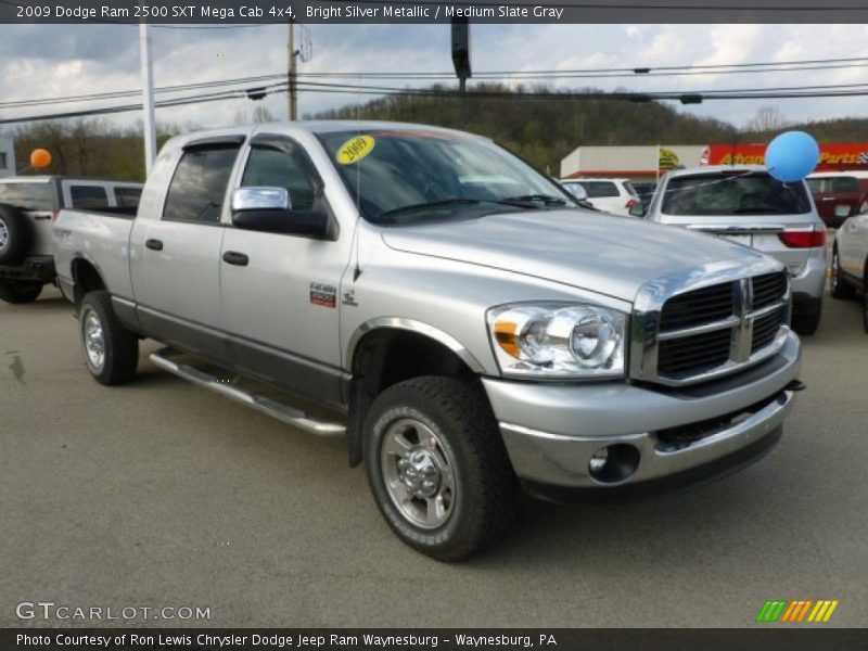 Front 3/4 View of 2009 Ram 2500 SXT Mega Cab 4x4