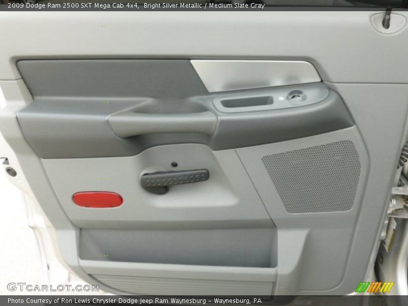 Bright Silver Metallic / Medium Slate Gray 2009 Dodge Ram 2500 SXT Mega Cab 4x4