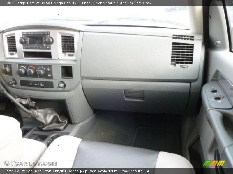 Bright Silver Metallic / Medium Slate Gray 2009 Dodge Ram 2500 SXT Mega Cab 4x4