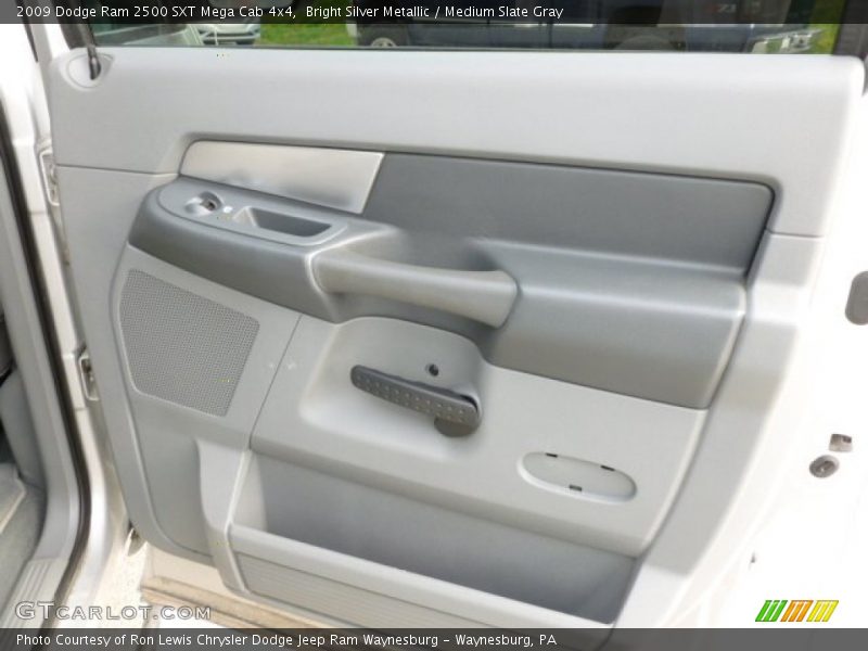 Bright Silver Metallic / Medium Slate Gray 2009 Dodge Ram 2500 SXT Mega Cab 4x4
