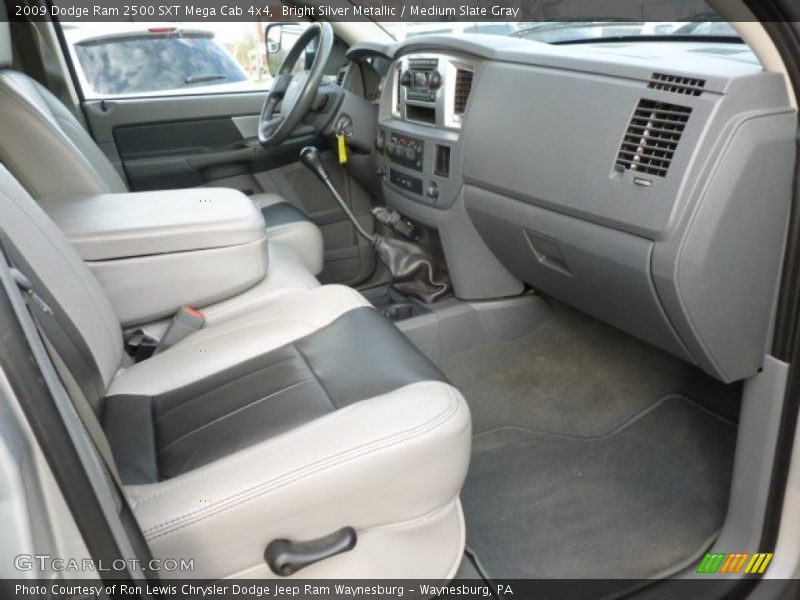 Bright Silver Metallic / Medium Slate Gray 2009 Dodge Ram 2500 SXT Mega Cab 4x4