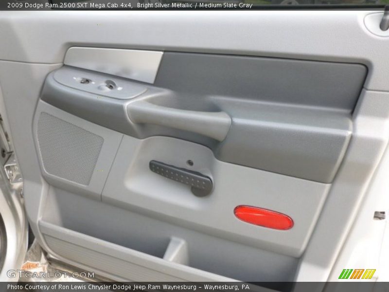 Bright Silver Metallic / Medium Slate Gray 2009 Dodge Ram 2500 SXT Mega Cab 4x4