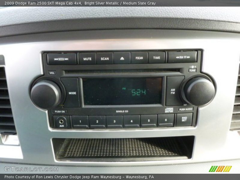 Bright Silver Metallic / Medium Slate Gray 2009 Dodge Ram 2500 SXT Mega Cab 4x4