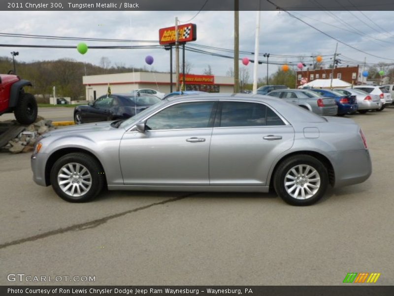 Tungsten Metallic / Black 2011 Chrysler 300