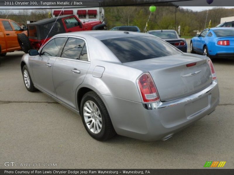 Tungsten Metallic / Black 2011 Chrysler 300