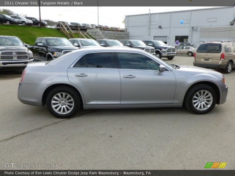 Tungsten Metallic / Black 2011 Chrysler 300