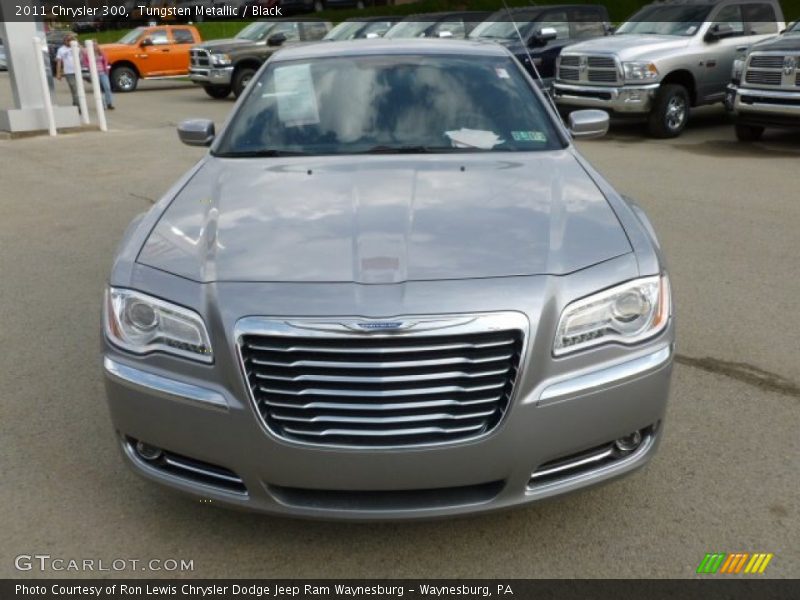 Tungsten Metallic / Black 2011 Chrysler 300