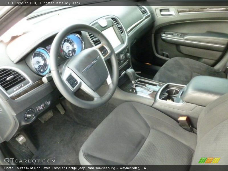 Tungsten Metallic / Black 2011 Chrysler 300