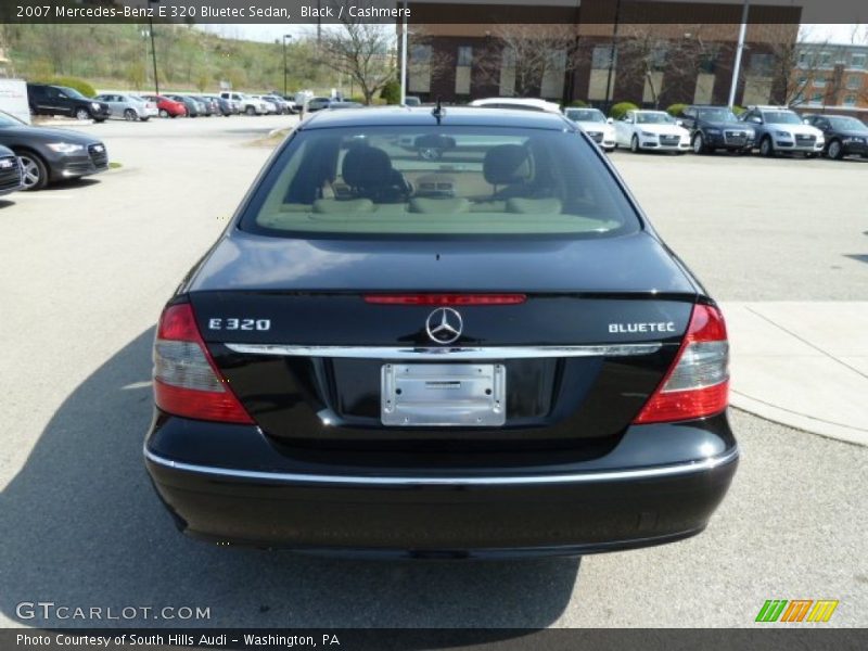 Black / Cashmere 2007 Mercedes-Benz E 320 Bluetec Sedan