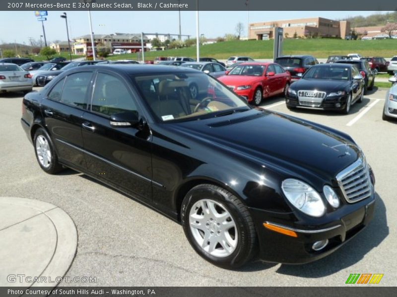 Black / Cashmere 2007 Mercedes-Benz E 320 Bluetec Sedan