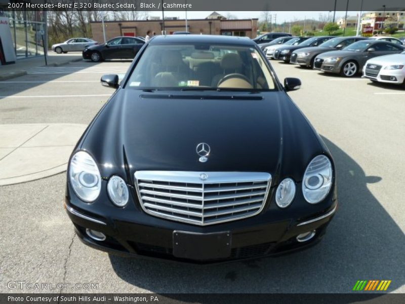 Black / Cashmere 2007 Mercedes-Benz E 320 Bluetec Sedan