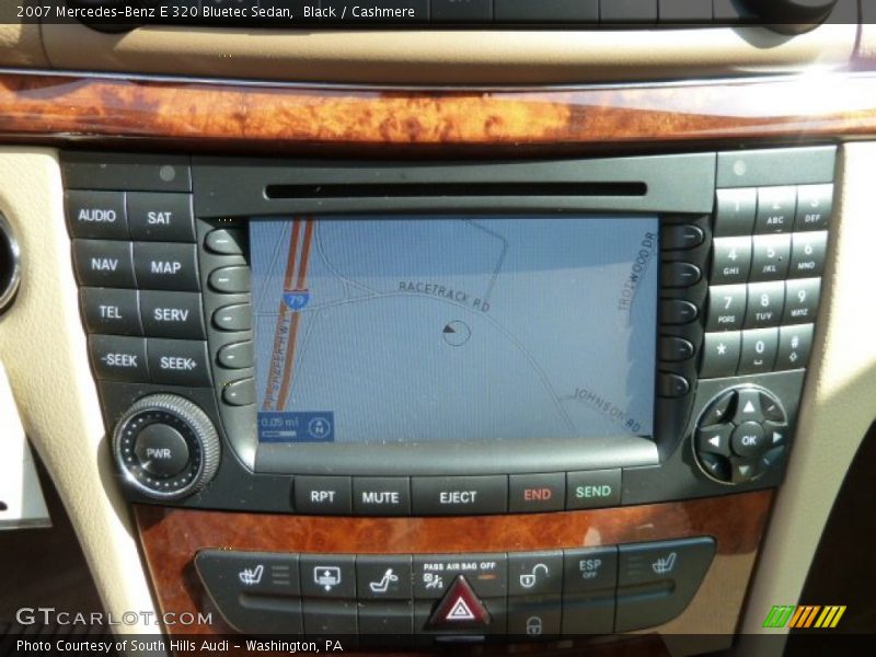 Black / Cashmere 2007 Mercedes-Benz E 320 Bluetec Sedan