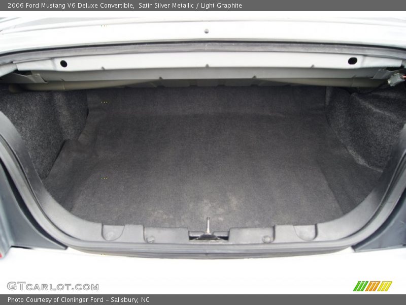  2006 Mustang V6 Deluxe Convertible Trunk