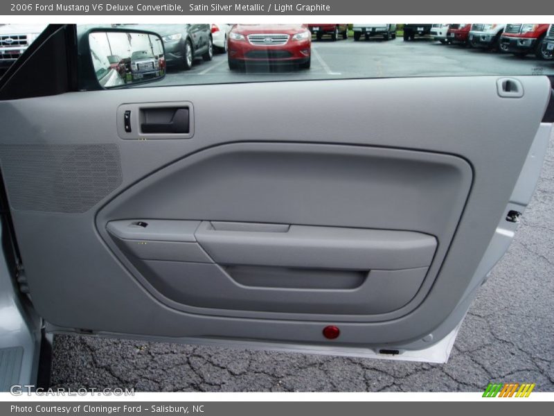 Door Panel of 2006 Mustang V6 Deluxe Convertible