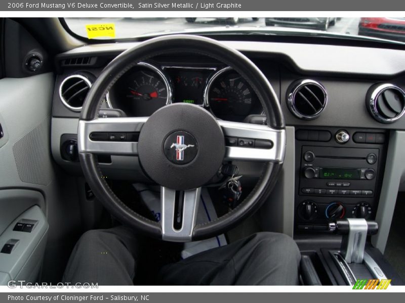 Dashboard of 2006 Mustang V6 Deluxe Convertible