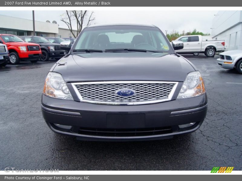 Alloy Metallic / Black 2007 Ford Five Hundred Limited AWD