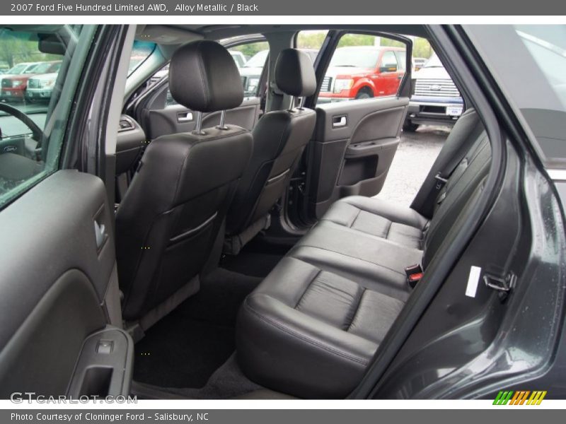 Alloy Metallic / Black 2007 Ford Five Hundred Limited AWD