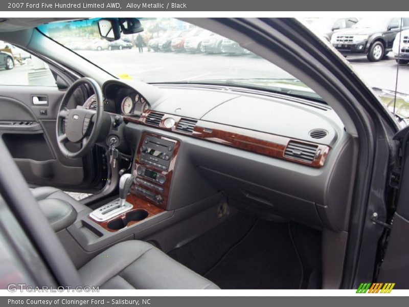 Alloy Metallic / Black 2007 Ford Five Hundred Limited AWD