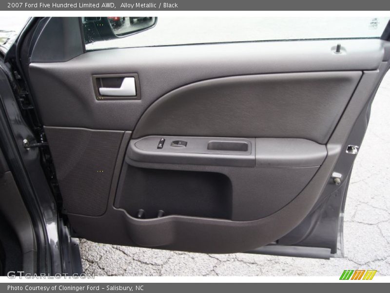 Alloy Metallic / Black 2007 Ford Five Hundred Limited AWD