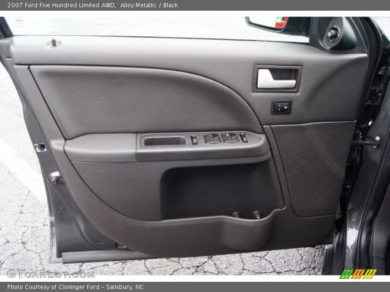 Alloy Metallic / Black 2007 Ford Five Hundred Limited AWD