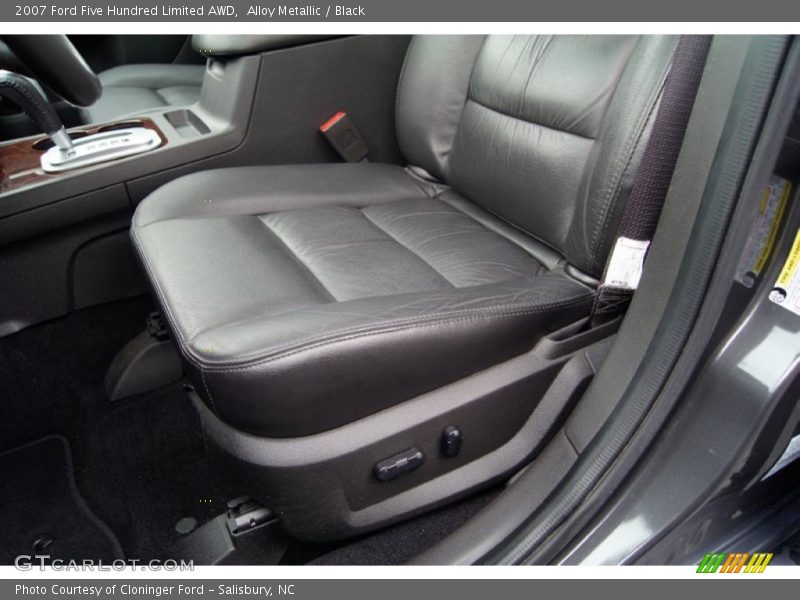 Alloy Metallic / Black 2007 Ford Five Hundred Limited AWD