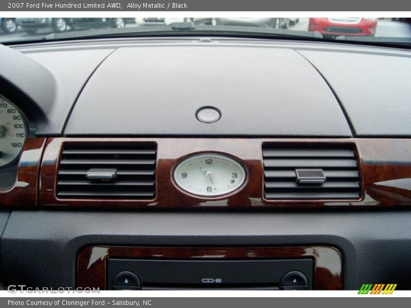 Alloy Metallic / Black 2007 Ford Five Hundred Limited AWD