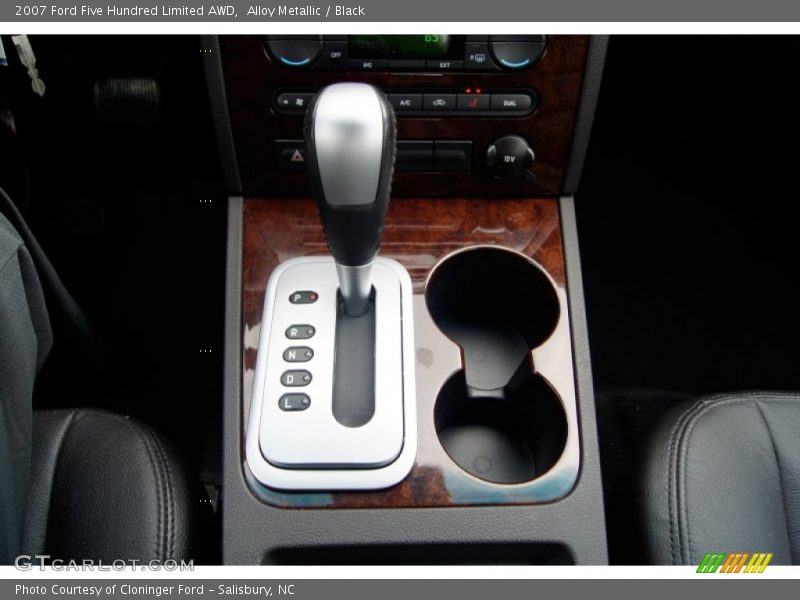 Alloy Metallic / Black 2007 Ford Five Hundred Limited AWD