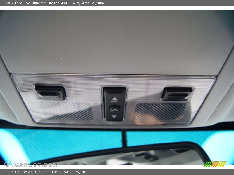 Alloy Metallic / Black 2007 Ford Five Hundred Limited AWD