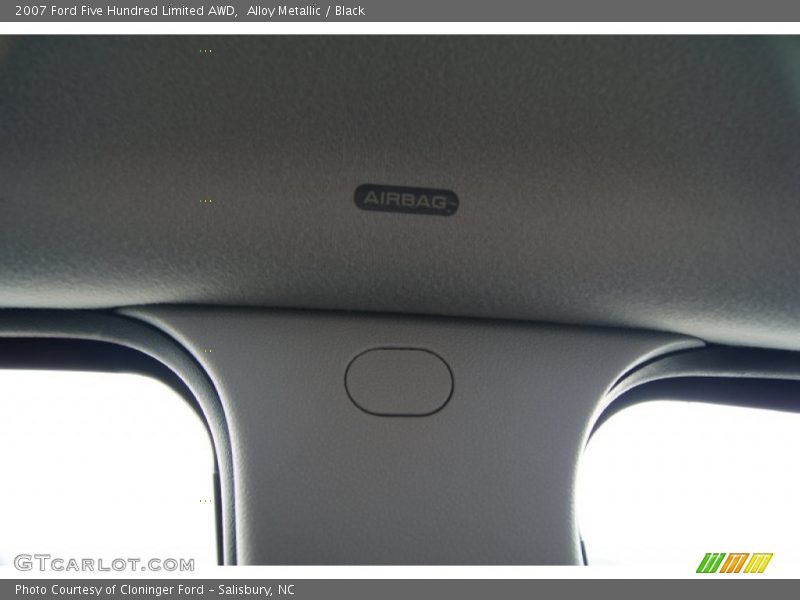 Alloy Metallic / Black 2007 Ford Five Hundred Limited AWD