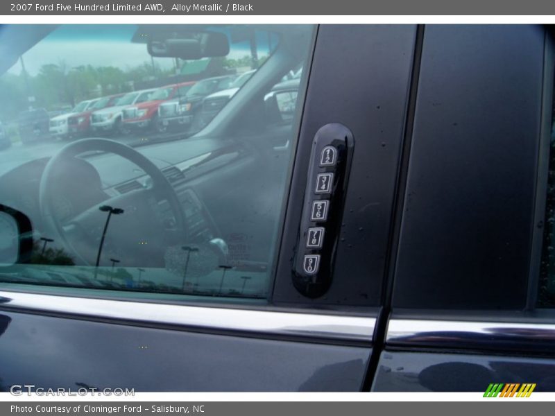 Alloy Metallic / Black 2007 Ford Five Hundred Limited AWD