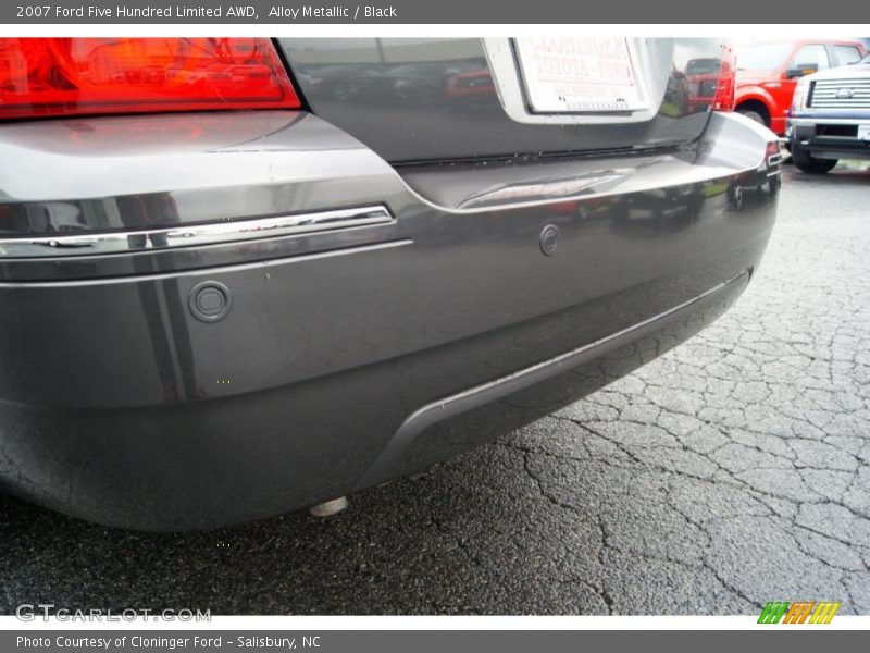 Alloy Metallic / Black 2007 Ford Five Hundred Limited AWD