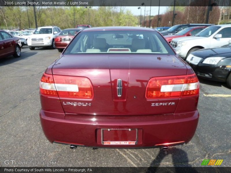 Merlot Metallic / Light Stone 2006 Lincoln Zephyr