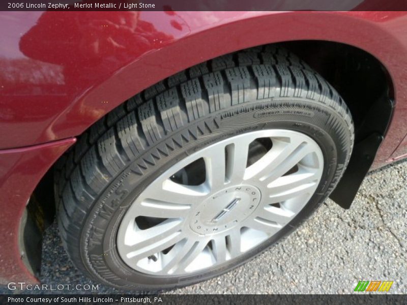 Merlot Metallic / Light Stone 2006 Lincoln Zephyr