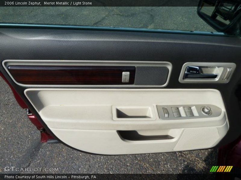 Merlot Metallic / Light Stone 2006 Lincoln Zephyr