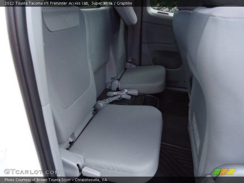 Super White / Graphite 2012 Toyota Tacoma V6 Prerunner Access cab