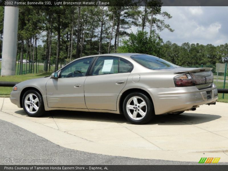 Light Bronzemist Metallic / Taupe 2002 Pontiac Bonneville SSEi