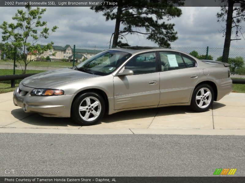  2002 Bonneville SSEi Light Bronzemist Metallic