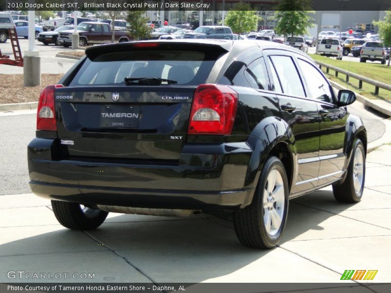 Brilliant Black Crystal Pearl / Dark Slate Gray 2010 Dodge Caliber SXT
