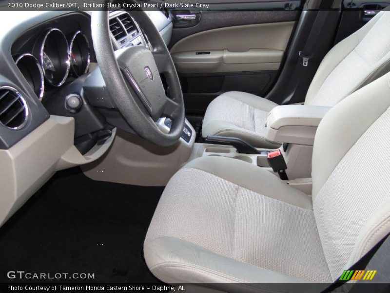 Brilliant Black Crystal Pearl / Dark Slate Gray 2010 Dodge Caliber SXT