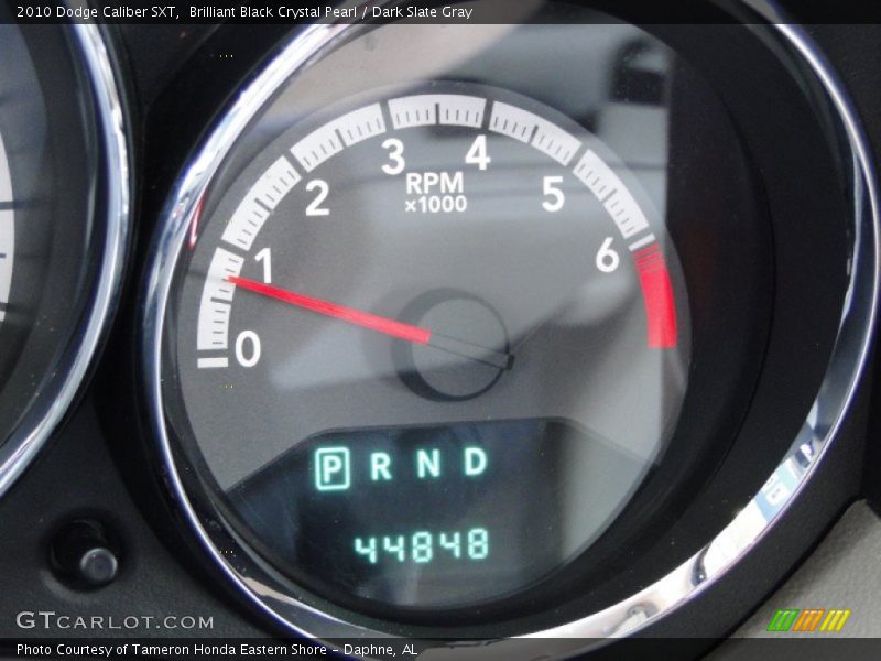 Brilliant Black Crystal Pearl / Dark Slate Gray 2010 Dodge Caliber SXT