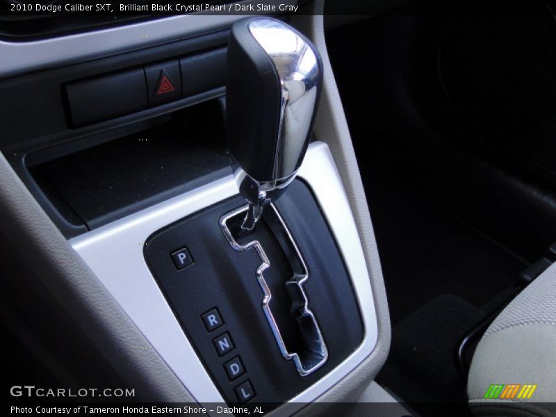 Brilliant Black Crystal Pearl / Dark Slate Gray 2010 Dodge Caliber SXT