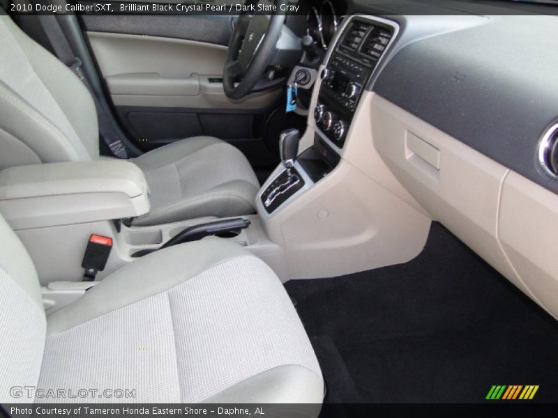 Brilliant Black Crystal Pearl / Dark Slate Gray 2010 Dodge Caliber SXT