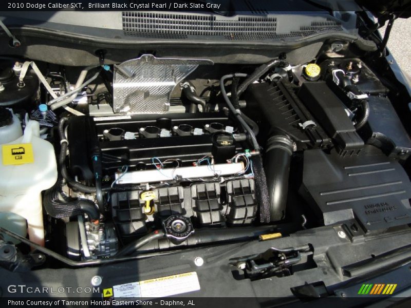 Brilliant Black Crystal Pearl / Dark Slate Gray 2010 Dodge Caliber SXT