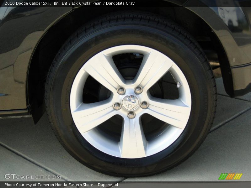 Brilliant Black Crystal Pearl / Dark Slate Gray 2010 Dodge Caliber SXT