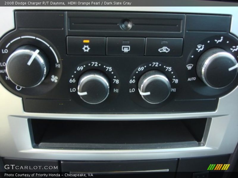 Controls of 2008 Charger R/T Daytona